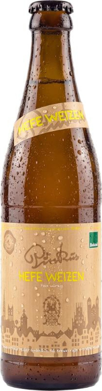 Produktfoto zu Pinkus Hefe-Weizen, 8x0,5