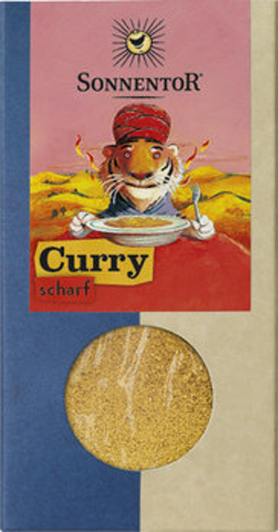 Produktfoto zu Gewürz, Curry scharf, 50g