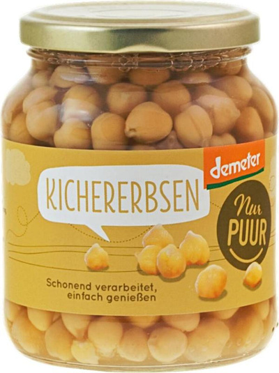 Produktfoto zu Kichererbsen i.Glas, 350g