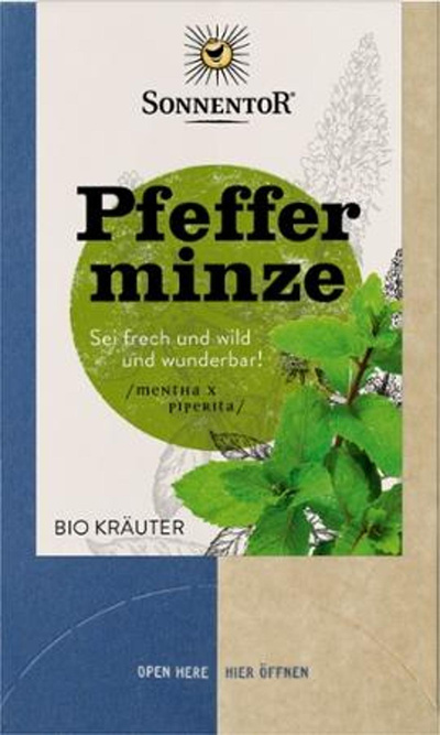 Produktfoto zu Pfefferminz Tee, Teebeutel