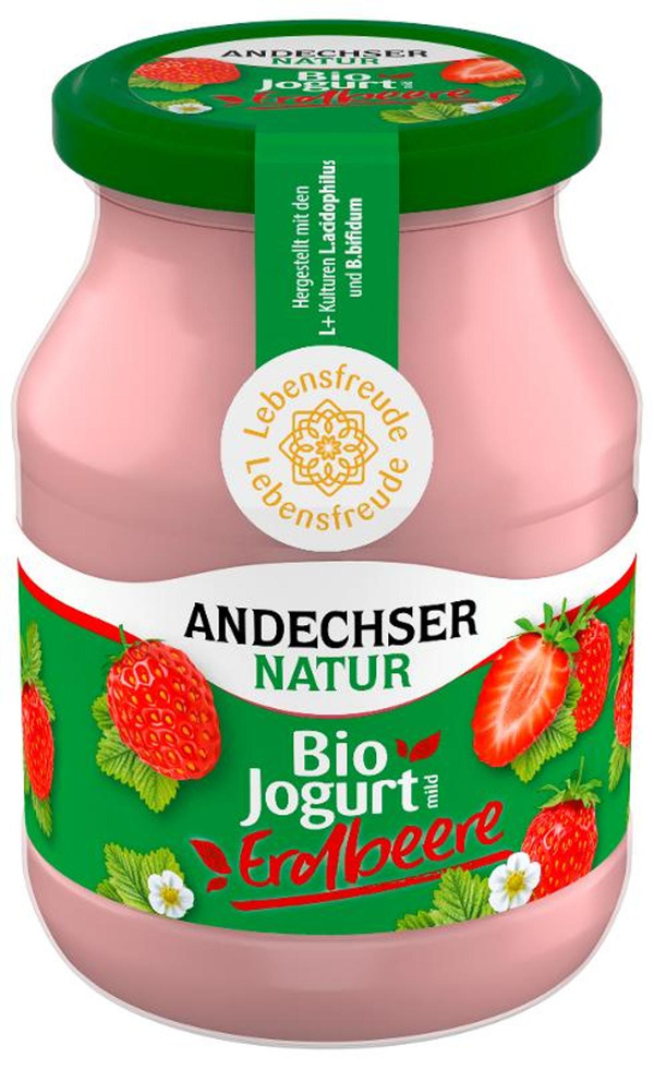 Produktfoto zu 500g Erdbeere Joghurt 3,7%