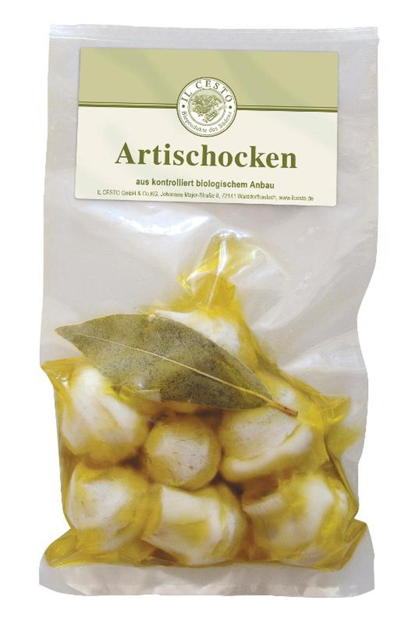 Produktfoto zu Artischockenherzen natur cotto (gekocht)