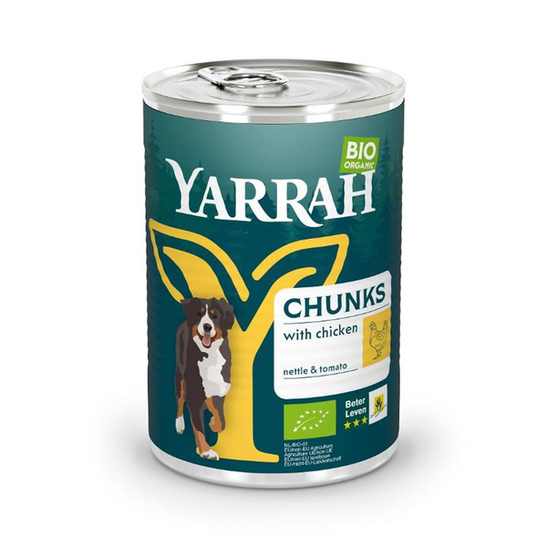 Produktfoto zu Hundefutter Bröckchen mit Huhn