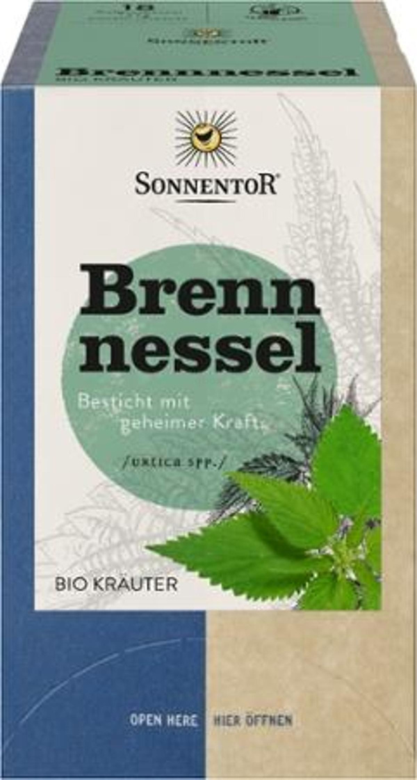 Produktfoto zu Brennnessel Tee im Teebeutel