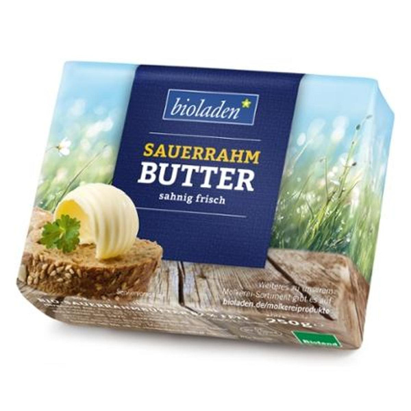 Produktfoto zu Butter, bioladen Sauerrahm