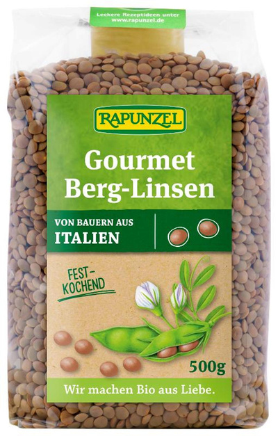 Produktfoto zu Linsen, Berglinsen, braun