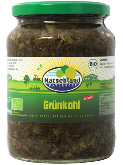 Produktfoto zu Grünkohl im Glas 720ml