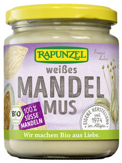 Produktfoto zu Weißes Mandelmus, 250g