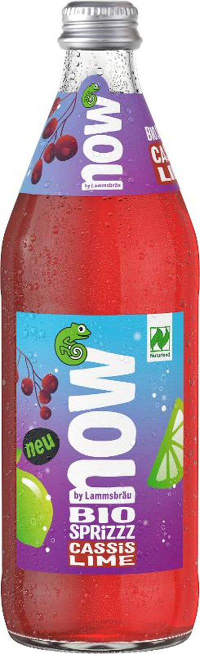 Produktfoto zu now Sprizzz Cassis Lime 10x0,5