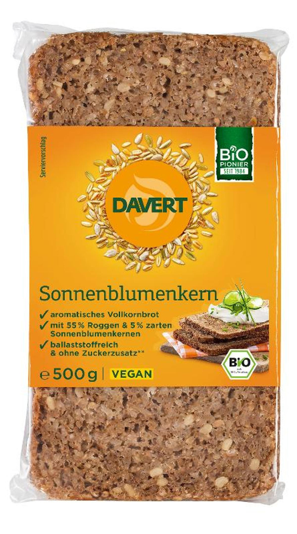 Produktfoto zu Sonnenblumenbrot, DAV