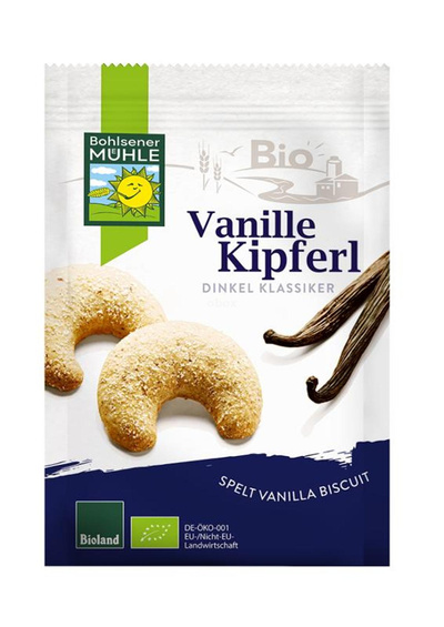 Produktfoto zu Dinkel Vanillekipferl