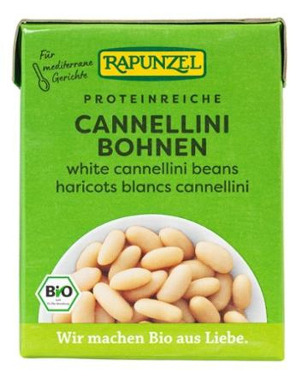 Produktfoto zu Weiße Cannellini Bohnen im Tetra Pak