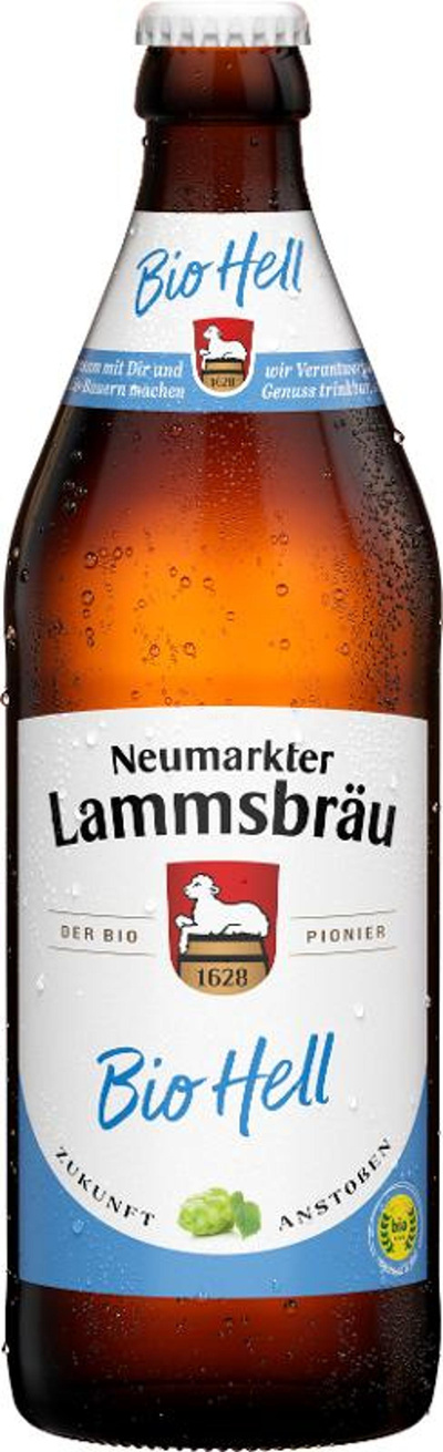 Produktfoto zu Lammsbräu Edelhell 10x 0,5 l