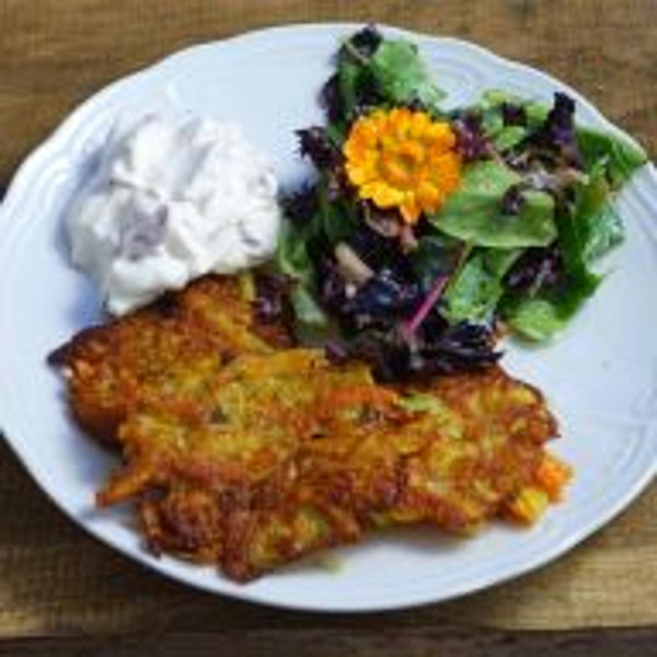 Produktfoto zu Radischen-Quark , Rösti & Salat