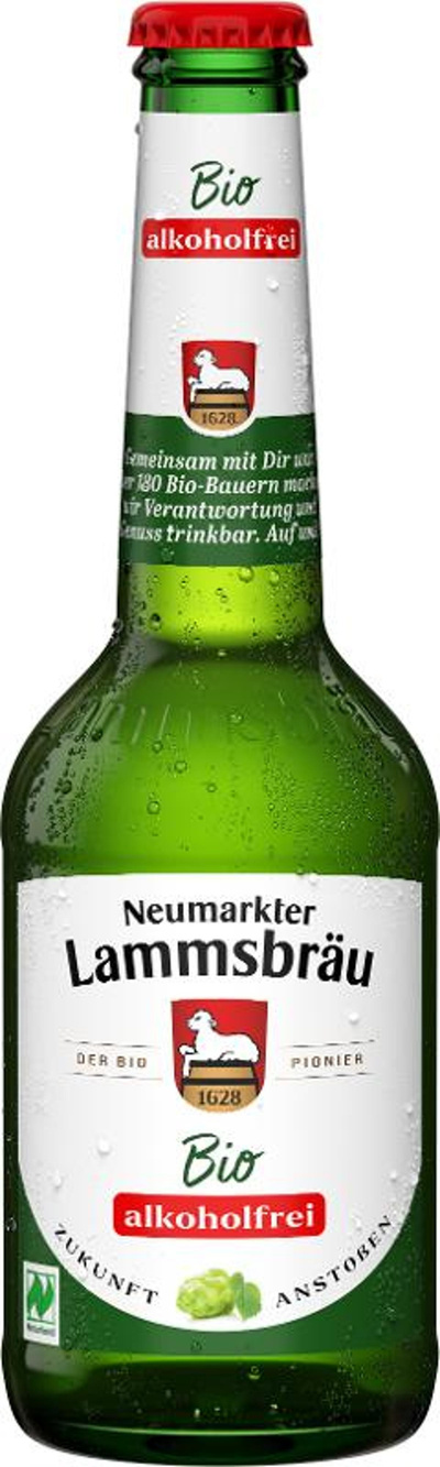 Produktfoto zu Lammsbräu alkoholfrei 10x0,33l