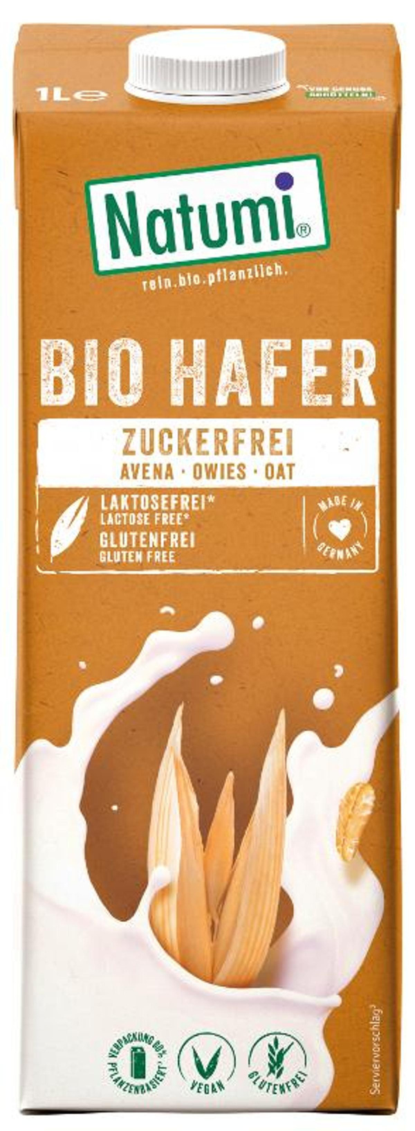 Produktfoto zu VPE Haferdrink Zero 8x1l