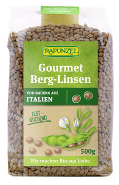 Produktfoto zu Linsen, Berglinsen, braun