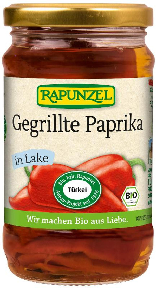 Produktfoto zu Paprika gegrillt rot, in Lake