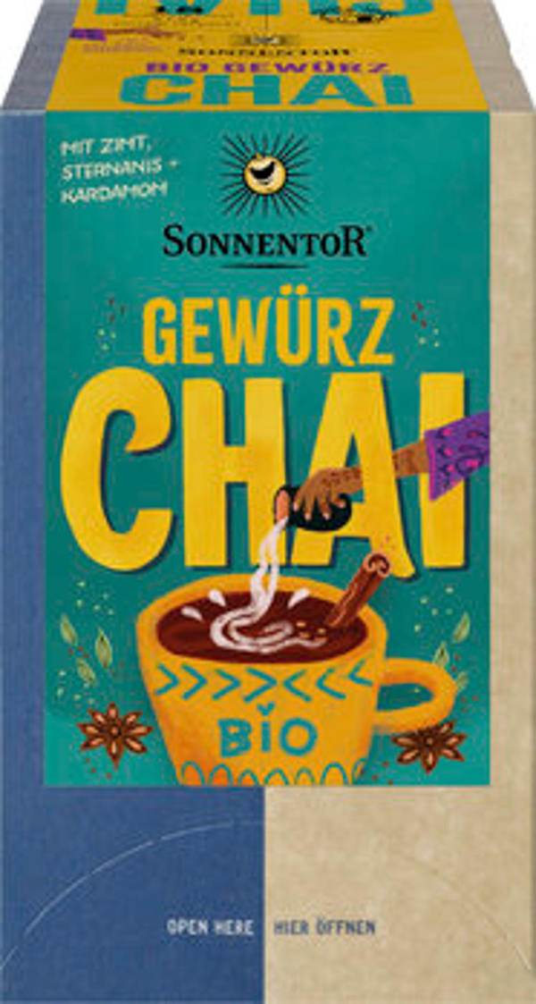 Produktfoto zu Gewürz Chai im Teebeutel