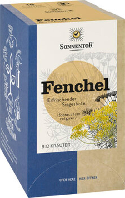 Produktfoto zu Fenchel Tee im Teebeutel