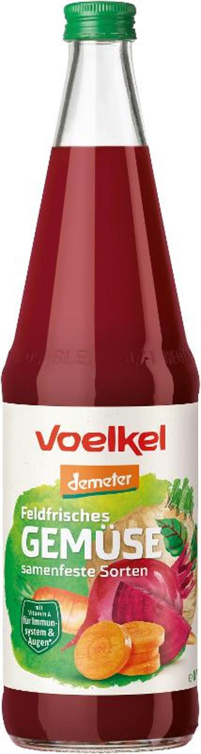 Produktfoto zu Saft, Gemüsesaft, feldfrisch