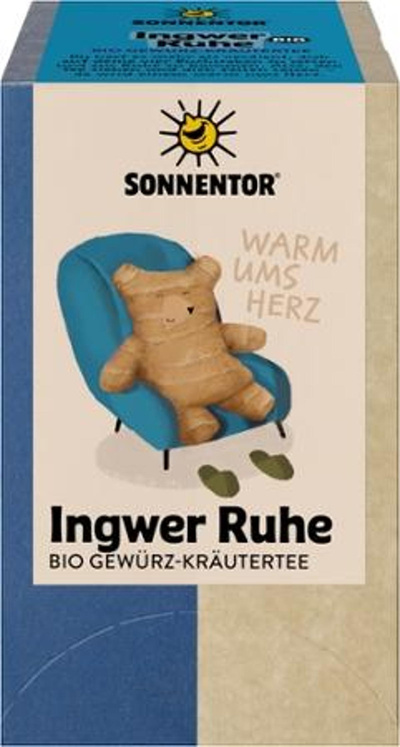 Produktfoto zu Ingwer Ruhe Tee im Teebeutel
