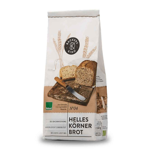 Produktfoto zu Backmischung 04 Helles Dinkel-Körner-Brot