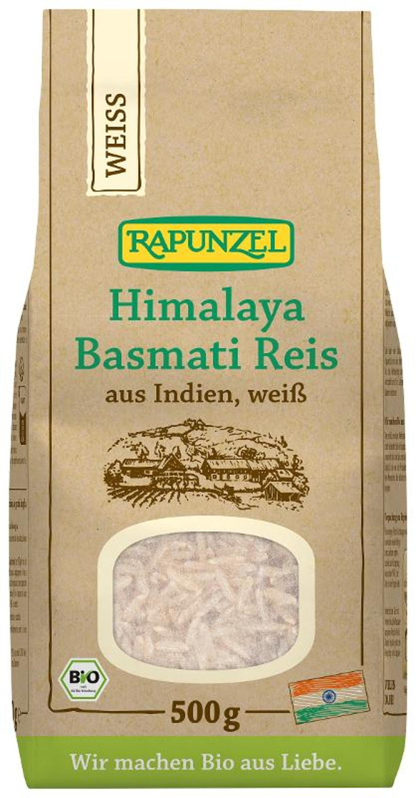 Produktfoto zu Basmati Reis, weiß, 500g