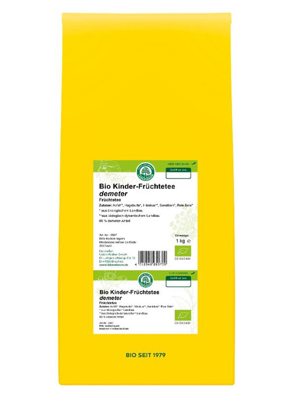 Produktfoto zu Kinder-Früchtetee, 1 kg Pack