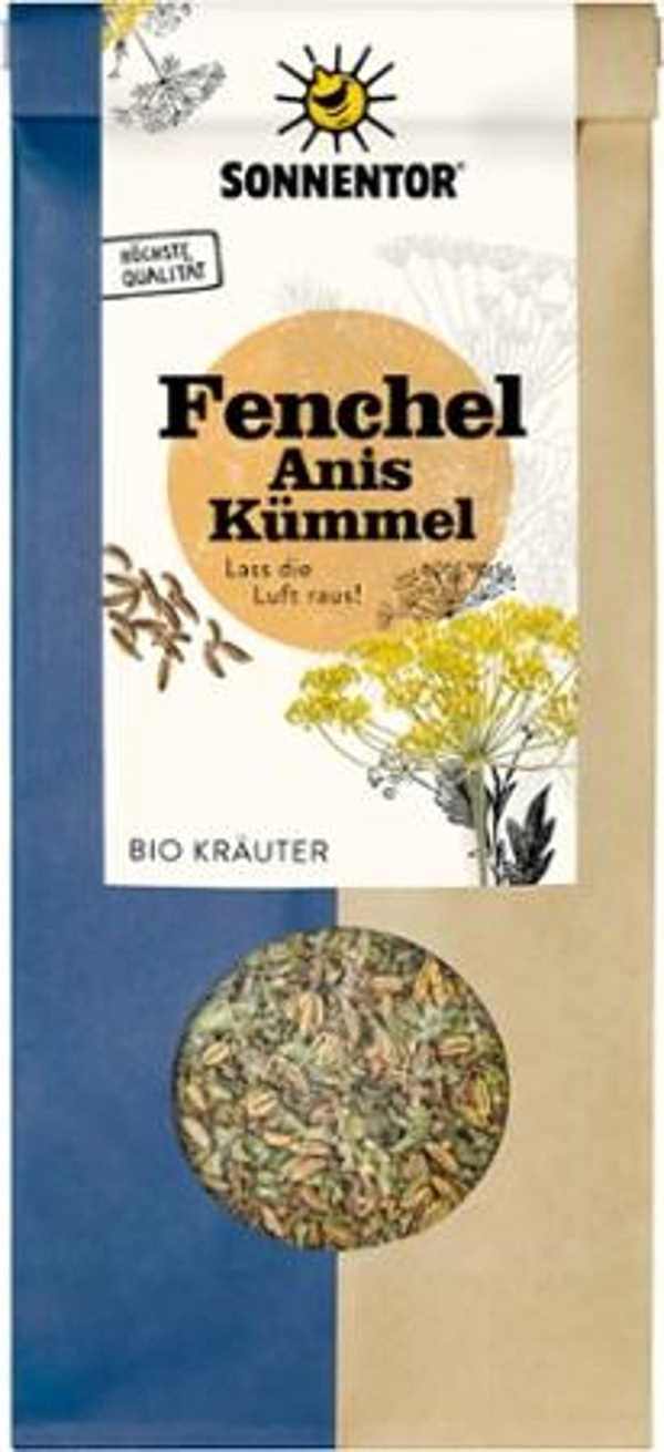Produktfoto zu Fenchel Anis Kümmel Tee, lose