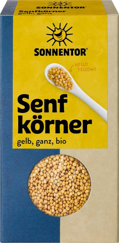 Produktfoto zu Gewürz, Senfkörner gelb, 80g