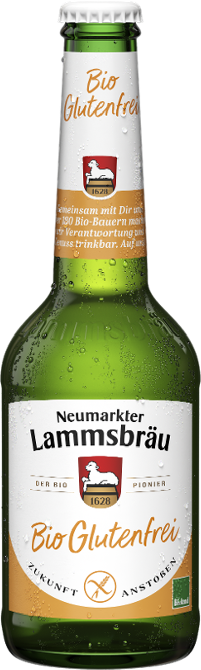 Produktfoto zu Lammsbräu glutenfrei 10 x0,33l