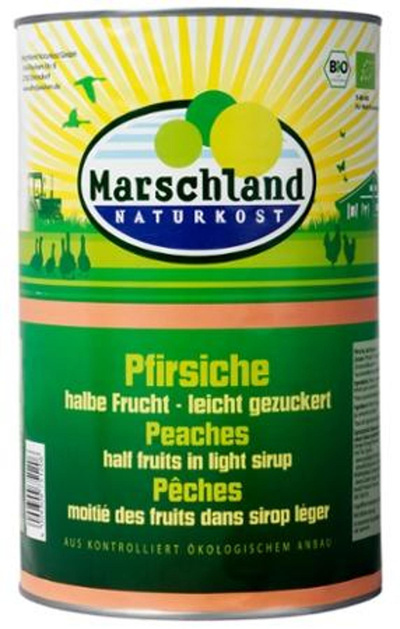 Produktfoto zu Pfirsiche halbe 4,1kg