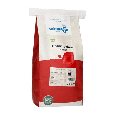 Produktfoto zu Haferflocken Großblatt 2,5 kg