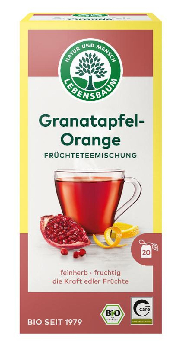 Produktfoto zu Tee, Granatapfel-Orange LEB
