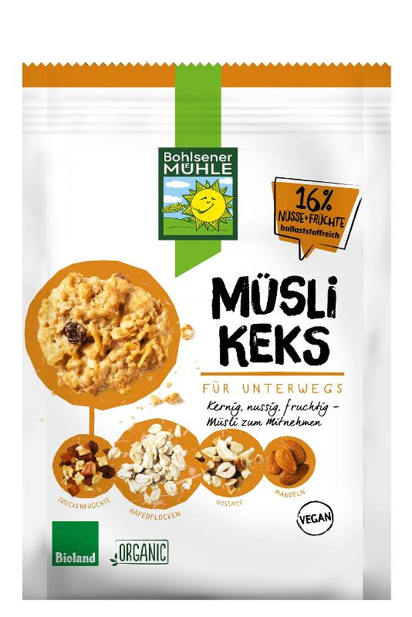Produktfoto zu Kekse, Müslikeks, 150g