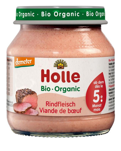 Produktfoto zu Babykost, Rindfleisch 6er