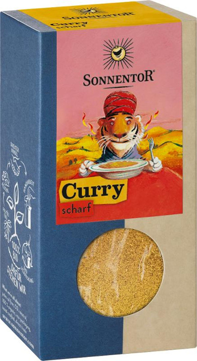Produktfoto zu Gewürz, Curry scharf, 50g
