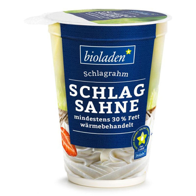 Produktfoto zu Sahne im Becher 200g