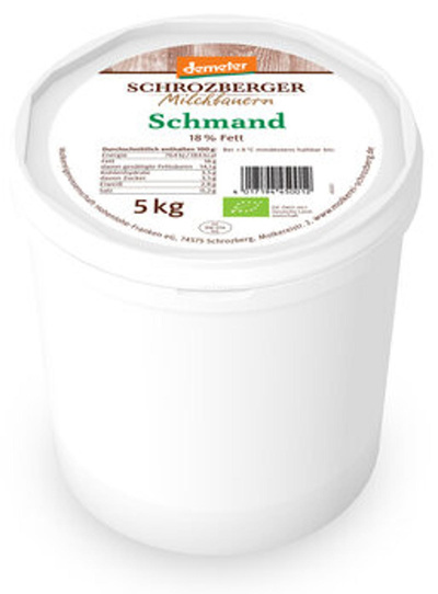 Produktfoto zu Schmand 5kg