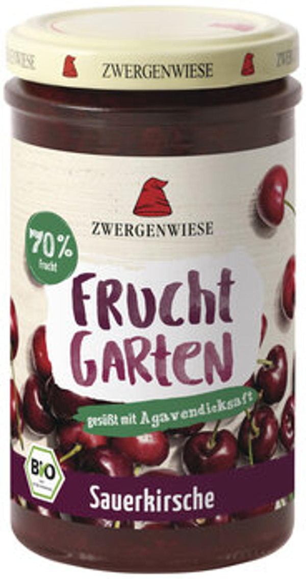 Produktfoto zu Fruchtgarten Sauerkirsch 225g
