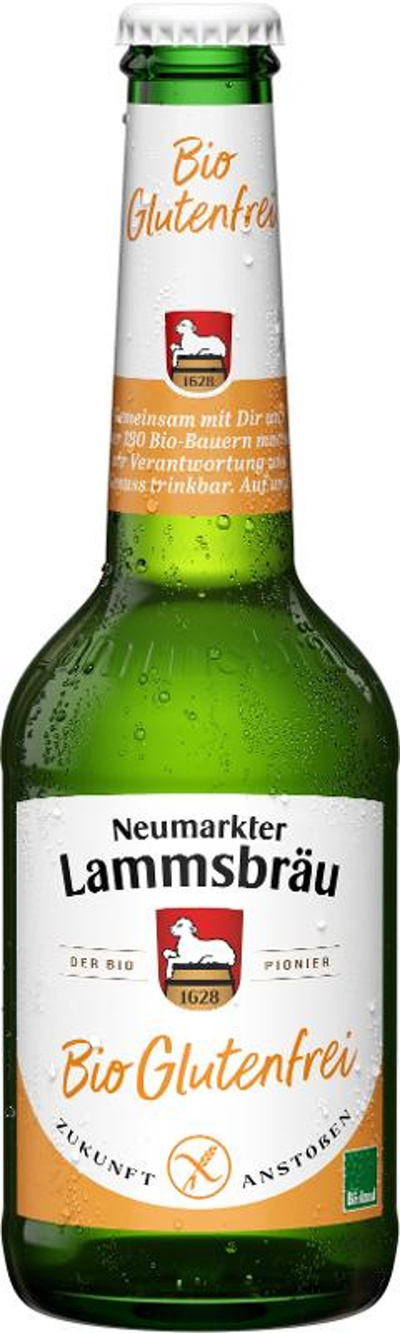 Produktfoto zu Lammsbräu glutenfrei 10 x0,33l