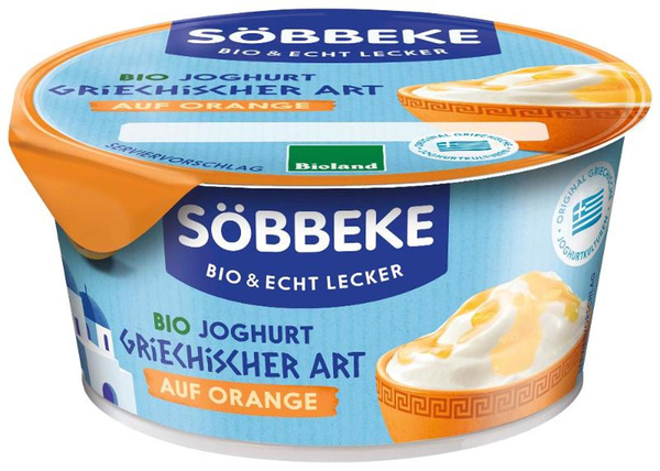 Produktfoto zu Joghurt griechischer  Art auf Orange