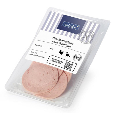 Produktfoto zu Mortadella Geflügel pur 80g