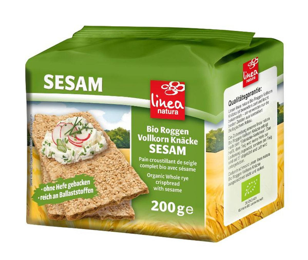 Produktfoto zu Knäckebrot Sesam, 200g