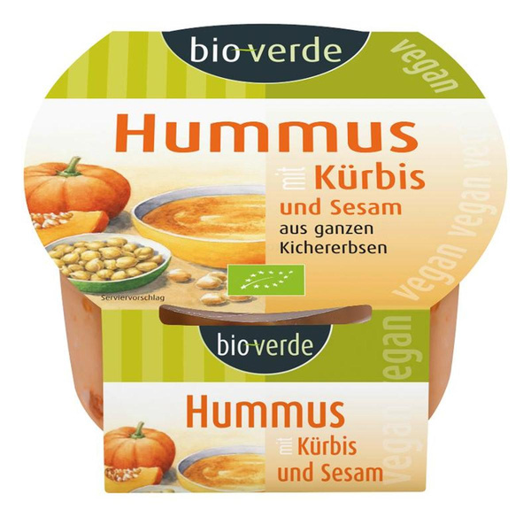 Produktfoto zu Hummus Kürbis-Sesam