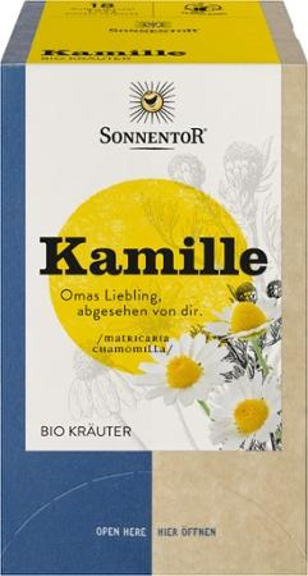 Produktfoto zu Kamillentee, Teebeutel