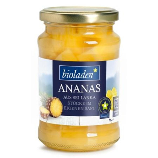 Produktfoto zu Ananasstücke, 370 ml