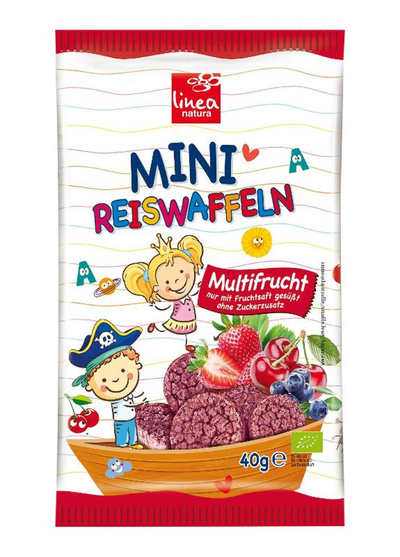 Produktfoto zu Mini Reiswaffel Multifrucht