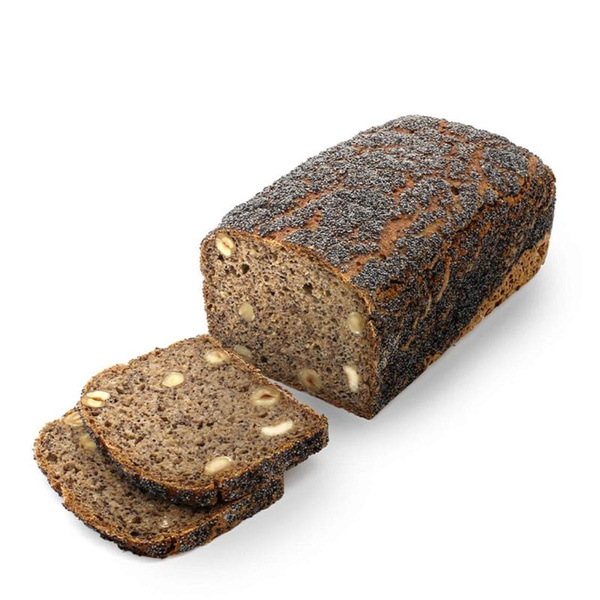Produktfoto zu NussMohnbrot, 600g